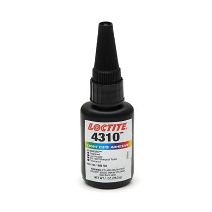 Henkel Loctite Flashcure 4310 Light Cure Cyanoacrylate Adhesive 1 oz Bottle