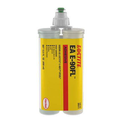 Henkel Loctite EA E-90FL Epoxy Adhesive Gray 400 mL Cartridge