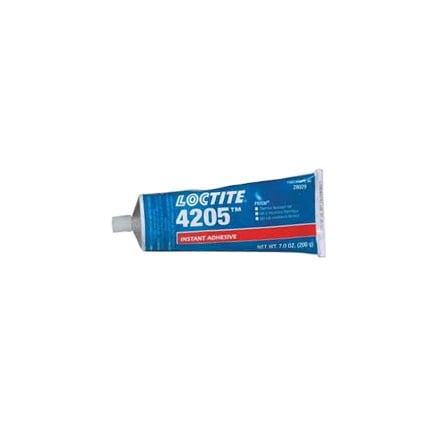 Henkel Loctite 4205 Instant Adhesive Thermal Resistant Gel 200 g Tube