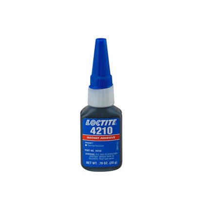 Henkel Loctite 4210 Thermal Resistant Instant Adhesive Black 20 g Bottle