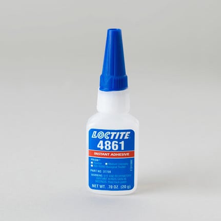 Henkel Loctite 4861 Instant Adhesive Medium Viscosity Clear 20 g Bottle