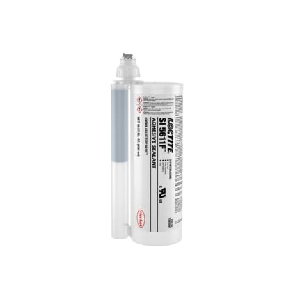 Henkel Loctite SI 5611F Silicone Adhesive Gray 490 mL Kit