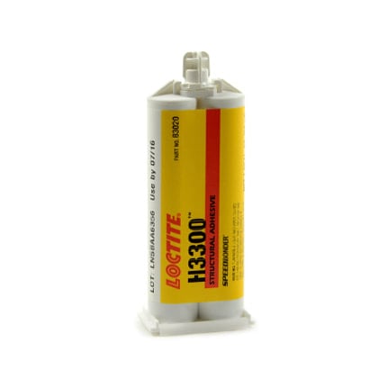 Henkel Loctite AA H3300 Methacrylate Adhesive Yellow 50 mL Cartridge