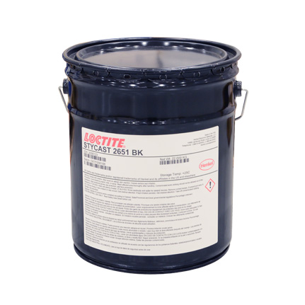 Henkel Loctite STYCAST 2651 Epoxy Encapsulant Black 22 kg Pail