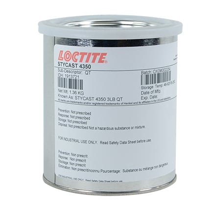 Henkel Loctite STYCAST 4350 Silicone Potting Compound 3 lb Can