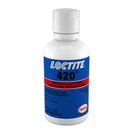 Henkel Loctite 420 Instant Adhesive Clear 1 lb Bottle