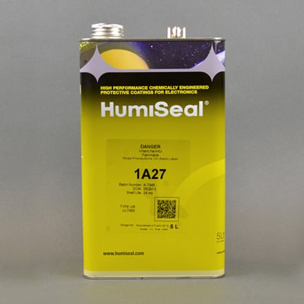 HumiSeal 1A27 Polyurethane Conformal Coating Clear 5 L Can