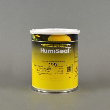 HumiSeal 1C49 Silicone Conformal Coating Clear 1 L Can