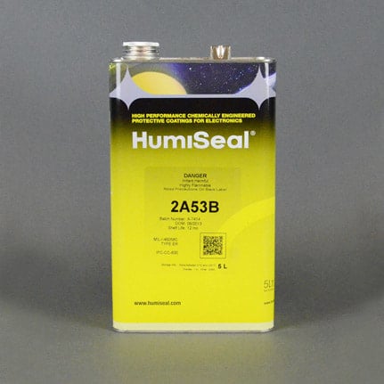 HumiSeal 2A53 Epoxy Conformal Coating Part B Clear 5 L Can