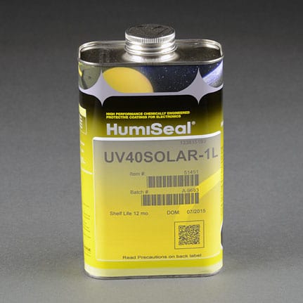 HumiSeal UV40 Solar Urethane Conformal Coating 1 L Can