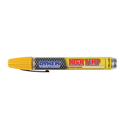 ITW ProBrands DYKEM® High Temp 44 Heat Resistant Felt Tip Paint Marker Yellow