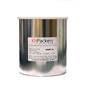 KitPackers Packaged HB Fuller FE7004 Epoxy Adhesive Part A Milky White 1 gal Pail