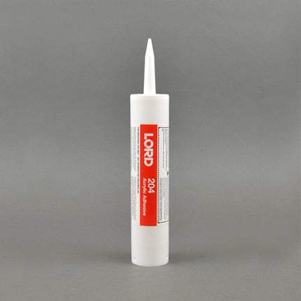 Parker LORD® 204 Acrylic Adhesive Base Off-White 0.1 gal Cartridge