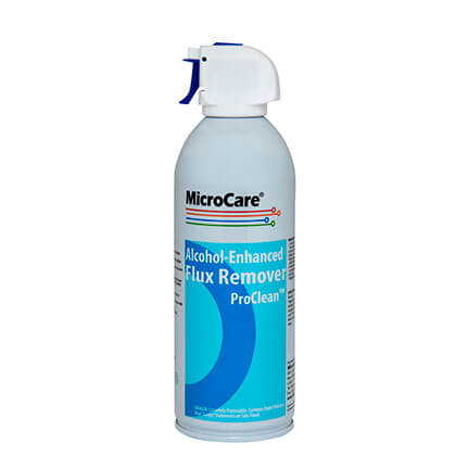 MicroCare MCC-PRO - Alcohol Enhanced Flux Remover, ProClean (12 oz Aerosol)