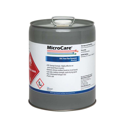 MicroCare UltraClean™ VOC-Free Flux Remover 1 gal Pail