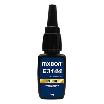 MXBON E3144 UV Cure Cyanoacrylate Adhesive Clear 20 g Bottle