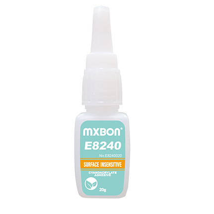 MXBON E8240 Surface Insensitive Cyanoacrylate Adhesive Clear 20 g Bottle