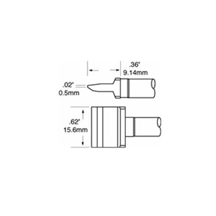 OKi RFP-BL2 Cartridge Blade 15.6 mm x 9.14 mm