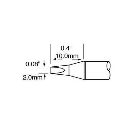 OKi SFP-CH20, 30° Chisel Cartridge 2 mm x 10 mm