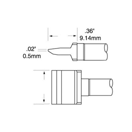 OKi SMTC-060 Long Blade Tip 10.4 mm