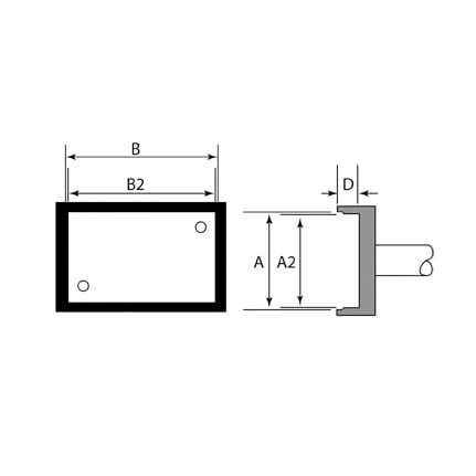 OKi SMTC-116 PLCC-32 Quad Solder Tip 12.7 mm x 15.24 mm