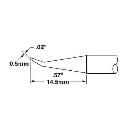 OKi STTC-544 Micro Fine Tip 0.5 mm x 14.5 mm