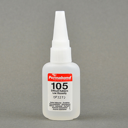 Permabond 105 General Purpose Cyanoacrylate Adhesive Clear 1 oz Bottle