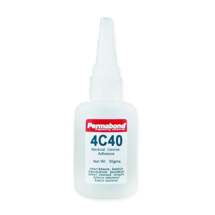 Permabond 4C40 Medical Device Adhesive Clear 30 g Bottle