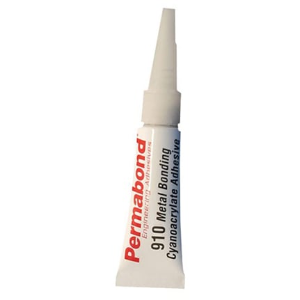 Permabond 910 The Original Methyl Cyanoacrylate Adhesive Clear 3 g Tube