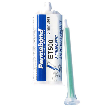 Permabond ET500 Fast Cure Two Component Epoxy Clear 50 mL Kit