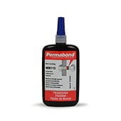 Permabond MM115 Anaerobic Threadlocker Adhesive Blue 250 mL Bottle