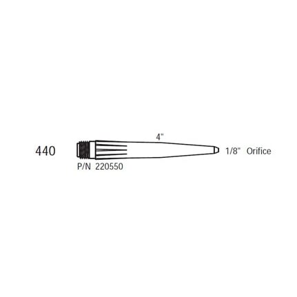 PPG Semco 220550, 440 Nozzle 0.25 in