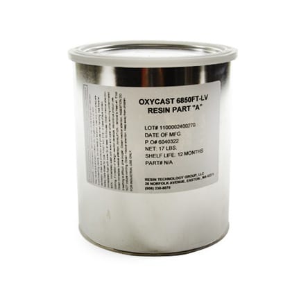 Henkel Loctite OXY-CAST 6850 FTLV Epoxy Casting System Resin Black 1 gal Pail