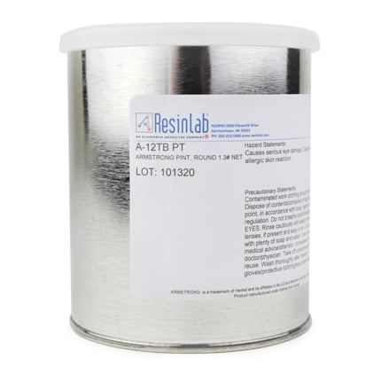 ResinLab Armstrong™ A-12T Epoxy Adhesive Hardener Part B Gray 1 pt Can