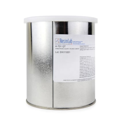 ResinLab Armstrong™ A-701 Epoxy Adhesive Light Gray 1 qt Can