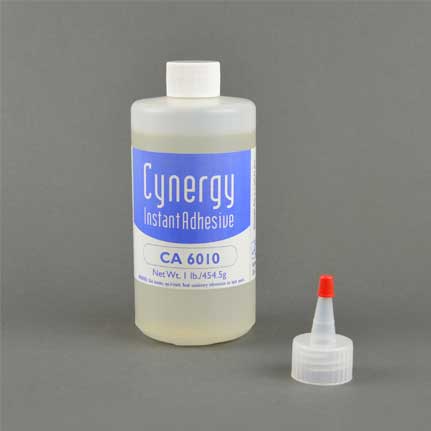 ResinLab Cynergy CA6010 Cyanoacrylate Adhesive Clear 1 lb Bottle