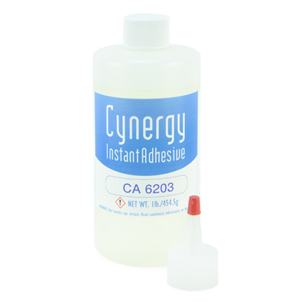 ResinLab Cynergy CA6203 Cyanoacrylate Adhesive Clear 1 lb Bottle