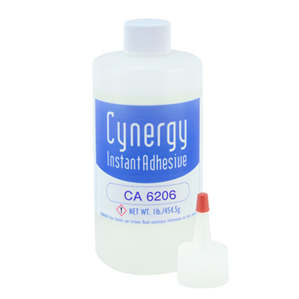 ResinLab Cynergy CA6206 Cyanoacrylate Adhesive Clear 1 lb Bottle