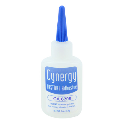 ResinLab Cynergy CA6208 Cyanoacrylate Adhesive Clear 1 oz Bottle