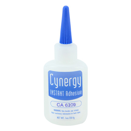 ResinLab Cynergy CA6209 Cyanoacrylate Adhesive Clear 1 oz Bottle