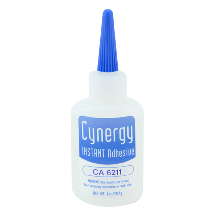 ResinLab Cynergy CA6211 Cyanoacrylate Adhesive Clear 1 oz Bottle