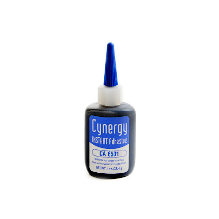 ResinLab Cynergy CA6501 Cyanoacrylate Adhesive Black 1 oz Bottle