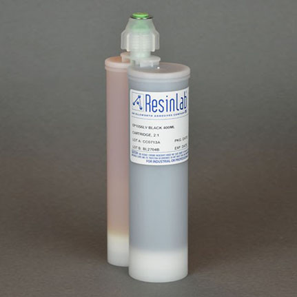 ResinLab EP1056LV Epoxy Adhesive Black 400 mL Cartridge