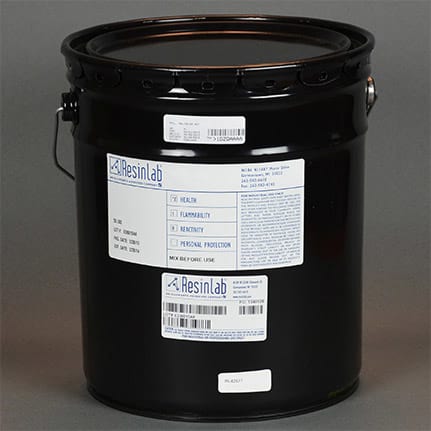 ResinLab EP1200LV Epoxy Encapsulant Part A Black 5 gal Pail