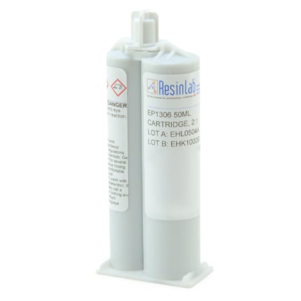 ResinLab EP1306 Acrylic Epoxy Adhesive Gray 50 mL Cartridge