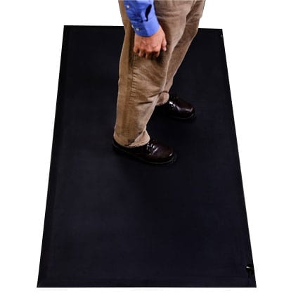 SCS 9900 Series Static Control Anti-Fatigue Mat Black 3 ft x 5 ft