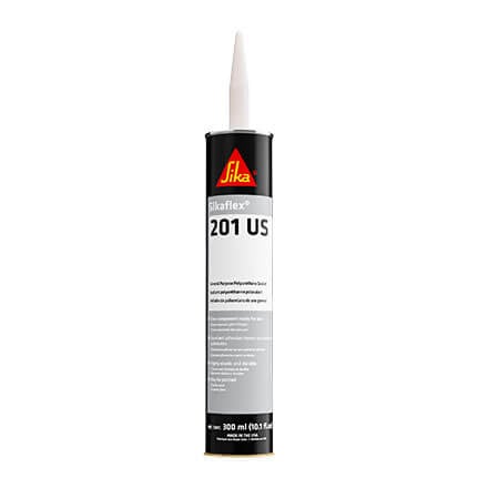 Sika Sikaflex-201 US Polyurethane Sealant Tan 300 mL Cartridge