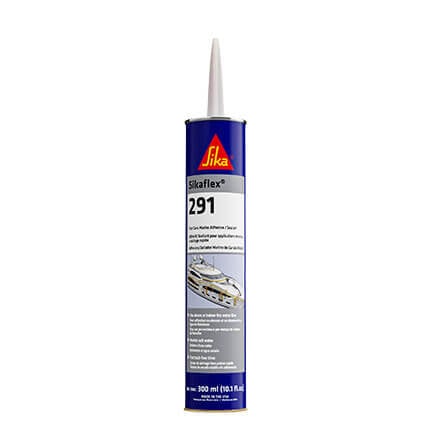 Sika Sikaflex 291 Polyurethane Marine Sealant-Adhesive Black 300 mL Cartridge