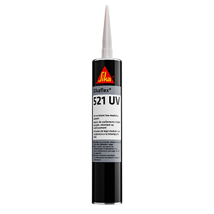 Sika Sikaflex-521 UV Weathering-Resistant Hybrid Sealant White 300 mL Cartridge
