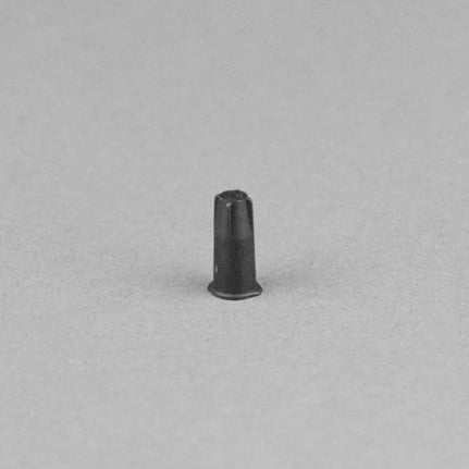 Techcon EA15LL-B-1000, 400 System Luer Lock Tip Cap Black